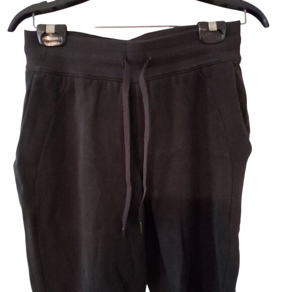 Lululemon Scuba Jogger sweat pants womens 6 black - Picture 3 of 6